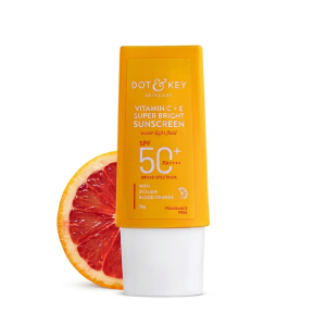 SUNSCREEN AND SUNBLOCK OF DOT AND KEY