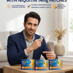 Quit Smoking Smarter with NiQuitin 14mg Patches – Step 2